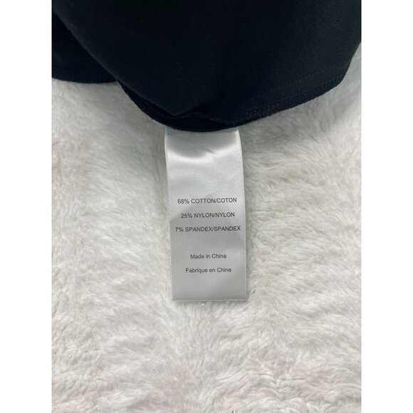 Tory Burch Sheath Dress Large Sleeveless Black Exposed Back Zipper - Picture 6 of 7